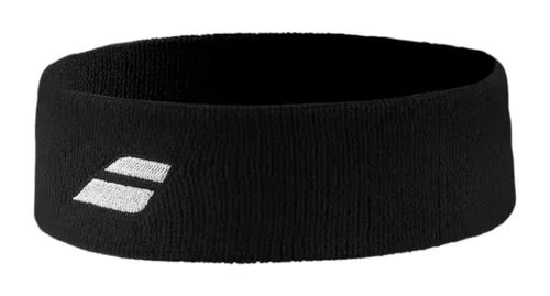 Babolat Stirnband Logo Headband schwarz - 1 Stück