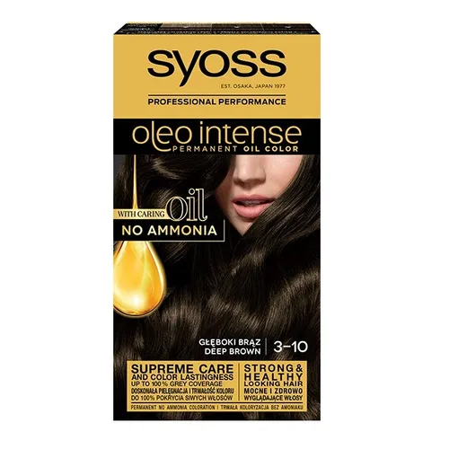 Syoss Oleo Intense Permanent-Haarfarbe 3-10 Deep Brown