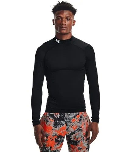 Herren ColdGear Kompression Mock Jersey - T-Shirts, ideal für kalte Bedingungen mit feuchtigkeitsableitendem Material für maximalen Komfort.