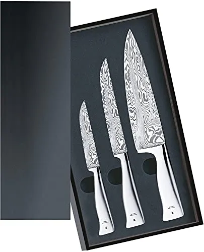 WMF Grand Gourmet Messerset 3-teilig in silber von WMF