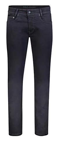MCA Herren MACFLEXX Straight Jeans, Blau (Blue Black H799), W35/L36 - Moderne 5-Pocket-Jeans mit gemäßigter Leibhöhe, ideal für den Alltag und vielseitig kombinierbar.