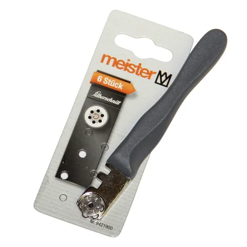 Meister Glasschneider Silberschnitt 130mm 3–10mm Glas 6 Ersatzrädchen