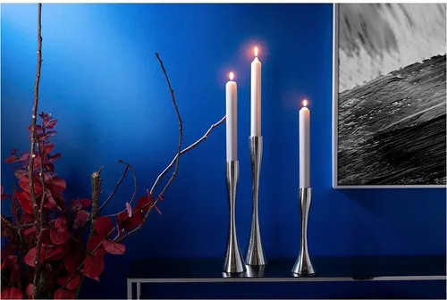 Fink Kerzenständer LADY in silber von Fink