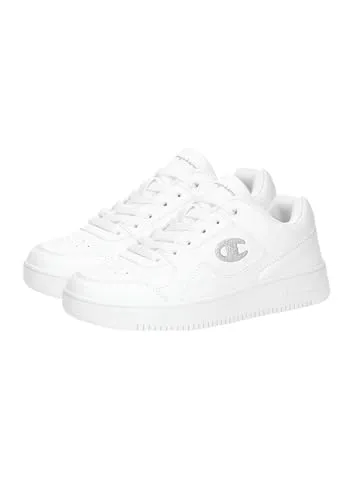 Champion RD 18 LOW G GS Damen Sneaker - Triple White - Sneaker für Damen, lässig und vielseitig, mit bequemen Dämpfungseigenschaften und zeitlosem Design – ideal für jeden Anlass.