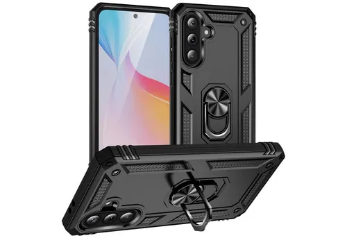 CoolGadget Handyhülle Armor Shield Case für Samsung Galaxy A36 5G 6,7 Zoll, Outdoor Cover mit Magnet Ringhalterung Handy Hülle für Samsung A36 5G