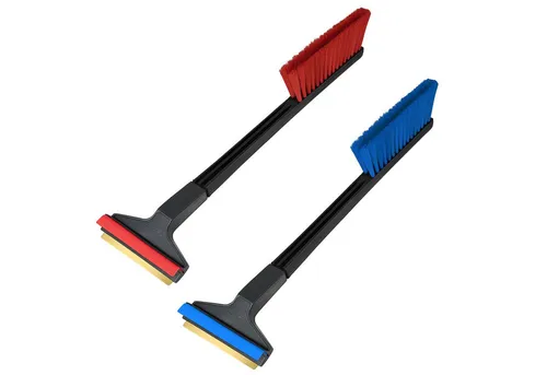 L & P Car Design Eiskratzer Auto 2 Stück Schneebürste und Eisschaber 42 cm Messingklinge Original Murska