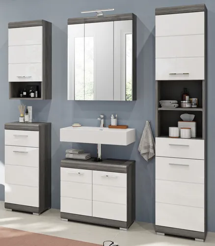 Badmöbel Set 5-teilig 