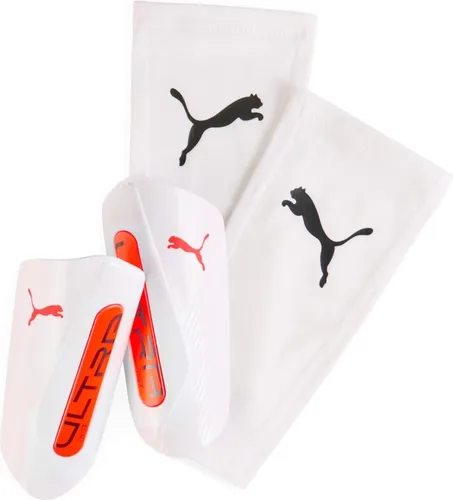 Puma Ultra Twist Schienbeinschoner - weiss - Schienbeinschoner mit optimaler Passform, leicht und flexibel für maximale Agilität im modernen Fußballspiel.