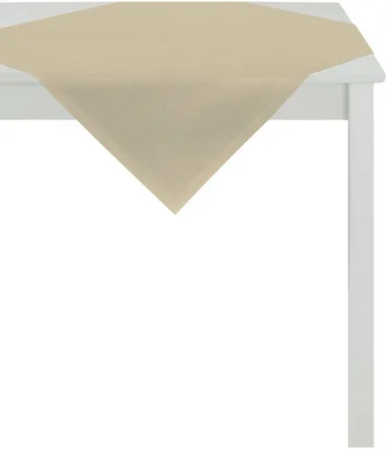 APELT Mitteldecke ALASKA im LOFT STYLE - Elegante Mitteldecke in modischen Farben mit feiner Webstruktur und leichtem Oberflächenglanz. Perfekt für festlich gedeckte Tische und pflegeleicht waschbar bei 30°C. Maße: ca. 93x93 cm.