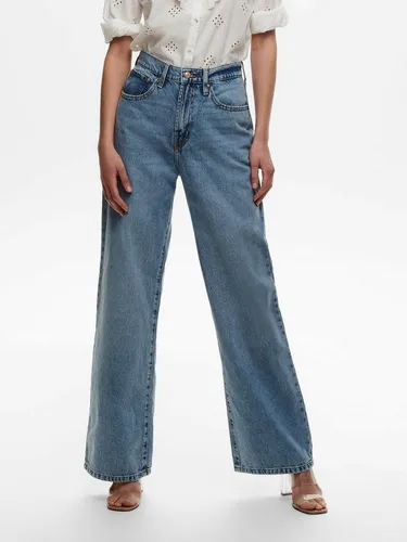 ONLHOPE EX HW Wide DNM REA345 NOOS Jeans - Wide leg Jeans mit extra hohem Bund, aus authentischem Baumwoll-Denim für optimalen Tragekomfort und einen modernen, lässigen Look.