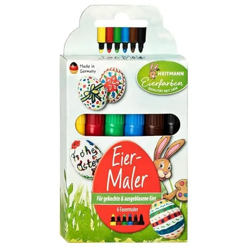 Eierfarben HEITMANN Eierfarben 6 Eier-Maler von Heitmann Eierfarben