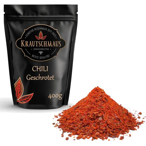 400g Chili geschrotet Chilli Flocken Chilliflocken Chiliflocken Chiligewürz