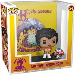 Funko POP! Albums: Jimi Hendrix - Are You Experienced - Amazon-Exklusiv - Wackelkopffiguren für Sammler und Musikfans - Diese exklusive Vinylfigur ist das perfekte Geschenk und ergänzt jede Jimi Hendrix Sammlung!