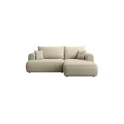 Selsey Ovo Mini Eckschlafsofa in beige von Selsey
