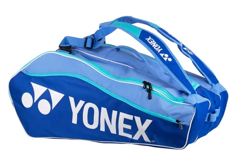 Yonex Racketbag Club Line (Schlägertasche, 3 Hauptfächer) 2025 blastblau/türkis 12er