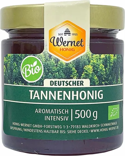 Produktbild Wernet Tannenhonig 500g aus den Schwarzwälder Tannenwäldern