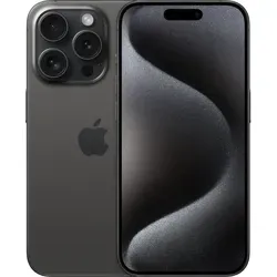 Produktbild Apple iPhone 15 Pro 256GB Titanium Schwarz