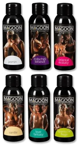 Magoon Massageöl, Transparent, 50 ml