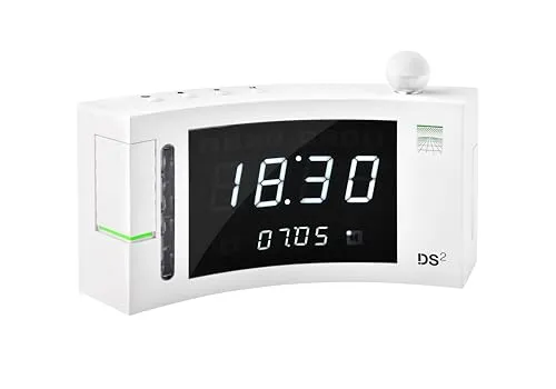 Humantechnik Digitaler Wecker für Schwerhörige & Senioren in weiß von Humantechnik