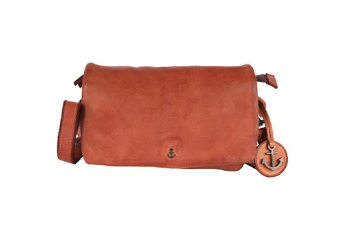 HARBOUR 2nd Handtasche Helin, cognac - Handtasche aus hochwertigem Rindsleder, ideal für stilvolle Outfits, mit praktischen Maßen von 22x14x8 cm.