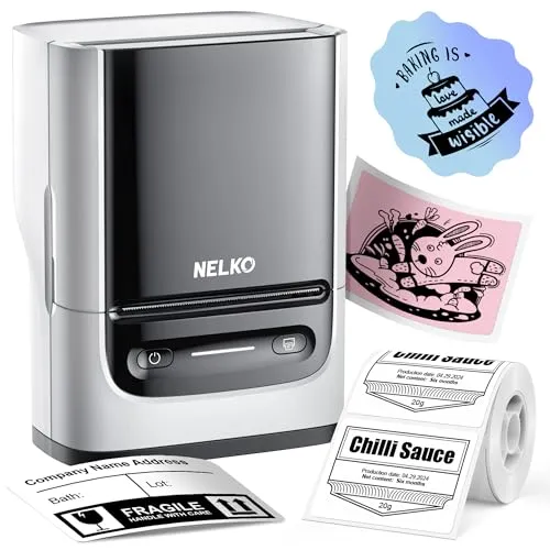 Nelko PM220 Etikettendrucker mit Bluetooth
