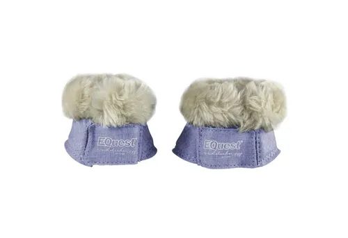 EQuest Hufglocken Hufglocke Melange speziell für Mini-Shettys, 2er Set - Light Blue