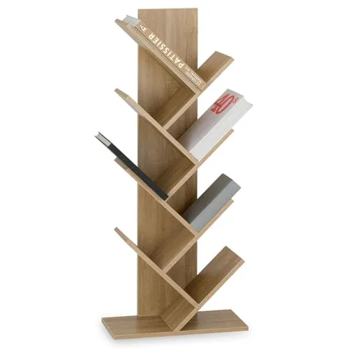 IDIMEX Bücherregal JULES - Freistehendes Standregal für Ihr Zuhause - Bücherregal JULES: Stabiles und stilvolles Standregal mit 4 großzügigen Ablagen, ideal für Bücher und Dekoration. Perfekt für Wohnzimmer, Arbeitszimmer oder Flur.