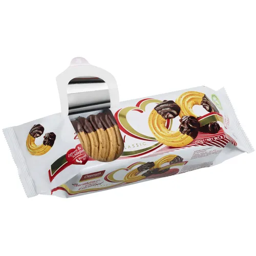 Coppenrath Classic Zartbitter Choco Caramel Spritzgebäck 250g