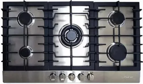 Kaiser KG 9356 Edelstahl Gaskochfeld 86 cm Gasherd Einbau 3,8 kW WOK Er-.Fl.Gas