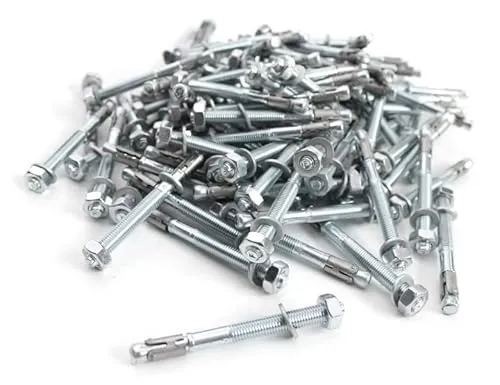 myMAW Schwerlastdübel M10 - 100 Stück Packung - Ankerbolzen für sichere Befestigungen, verzinkt und ideal für schwere Lasten. Mit einfacher Montage und hoher Tragfähigkeit für Bauprojekte.