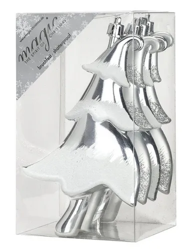 Weihnachtsbaumschmuck Silber von MAGIC by Inge