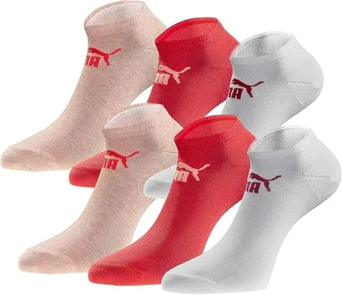 PUMA Sneakersocken 18 Paar Pack Statement Edition - Unisex 39-42 - Bequeme knöchellange Socken im Sneaker-Style, perfekt für jeden Anlass. Extra glatte Zehennähte sorgen für hohen Tragekomfort und weniger Blasenbildung. Ideal für Alltag und Freizeit.