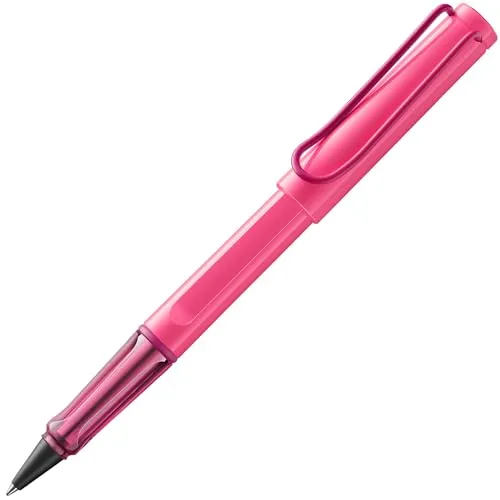 Lamy safari neonpink Tintenroller in Strichbreite M in pink von LAMY