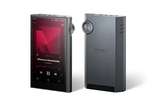 Astell&Kern Kann Ultra Hochauflösender Audio Player, Silber - Mobile Audio-Player mit Octa-Core-Prozessor und ESS Flaggschiff-DAC für herausragende Klangqualität und weniger Verzerrungen. Genießen Sie detailreichen Sound mit innovativer DAR-Technologie.