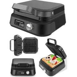 MalTec Waffeleisen WM2200W mit LCD-Display