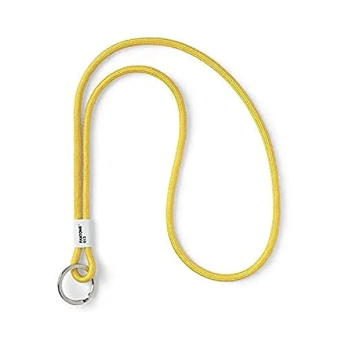 Pantone Design-Schlüsselband Key Chain Long | Schlüsselanhänger robust und Farbenfroh | lang | Yellow 012 | Gelb