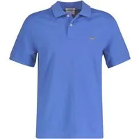 Gant Regular Shield Pique Polo Poloshirt - Stylisches Herren Poloshirt von GANT mit Pique-Struktur. Hergestellt aus hochwertiger Baumwolle für höchsten Tragekomfort. Perfekt für Freizeit und sportliche Aktivitäten.