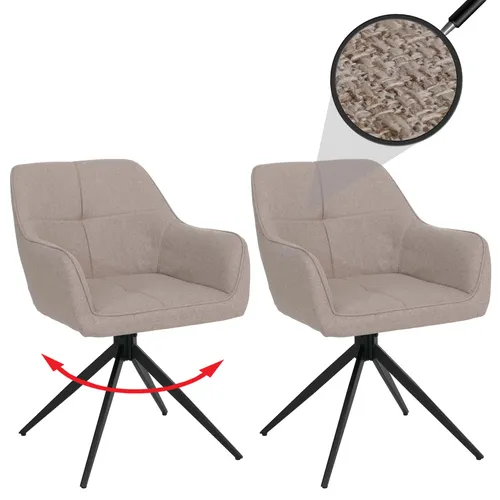 MCW Esszimmerstuhl MCW-O47 (Set, 2 St)