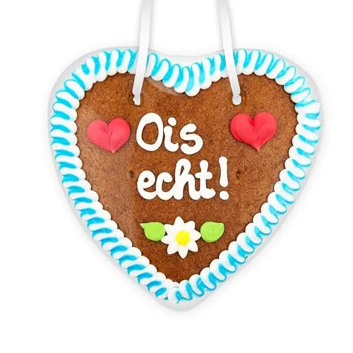 Lebkuchenherz mit Spruch