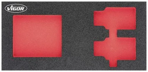 Vigor V4908-L Schaumstoffeinlage 393mm x 188mm