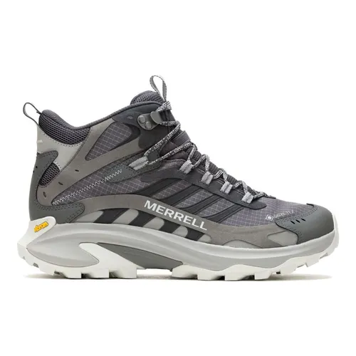 Merrell Moab Speed 2 Mid GTX - Wasserdichte Wanderschuhe 45 | EU 45 grau - Wasserdichte Herren Wanderschuhe mit GORE-TEX und Vibram-Sohle, ideal für Speed Hiking und Wandern. Farbe: Grau, Größe: 45. Entdecken Sie weitere Merrell-Top-Angebote bei Bergfreunde.de!