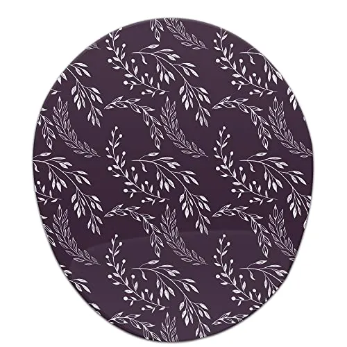Bonamaison, Ergonomisches Mauspad mit Handgelenkauflage, Digital Bedruckt Mauspad Anti-Sehnenscheide Probleme, rutschfeste Unterseite, für Büro und Zuhause, Größe: 20x23 cm
