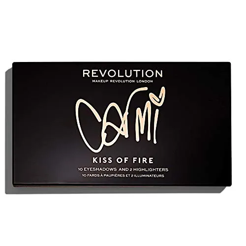 Makeup Revolution - Lidschattenpalette - Revolution X Carmi - Kiss Of Fire