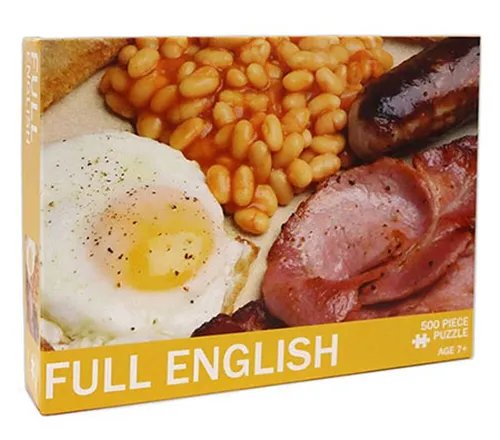 Heathside Trading Puzzle Englisches Frühstück, Puzzleteile