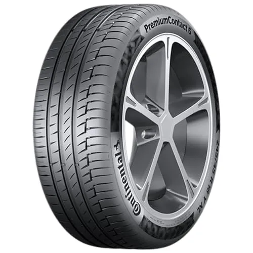 Continental PremiumContact 6 235/45 R18 94 V Sommerreifen - Autoreifen mit asymmetrischem Profil für sportliches Handling und optimale Nasshaftung, ideal für sichere Fahrten bei jedem Wetter.
