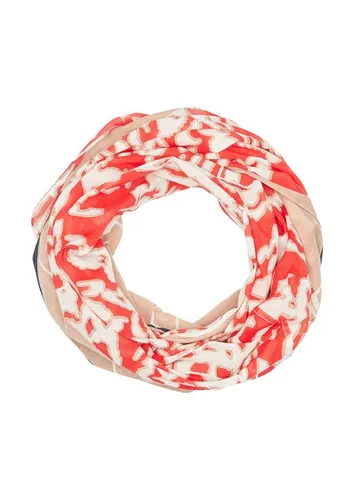comma Loop Tuch, Loop-Schal aus Baumwolle mit All-over-Print