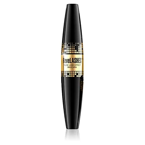 Eveline Cosmetics Revelashes Volumen-Mascara - Cremige Formel mit Pro-Vitamin B5 & Carnaubawachs für dramatischen False-Lash-Effekt, 10 ML