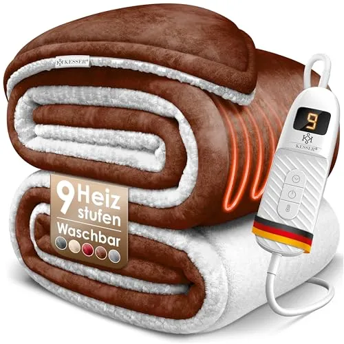 KESSER® Heizdecke 180x130cm mit Abschaltautomatik