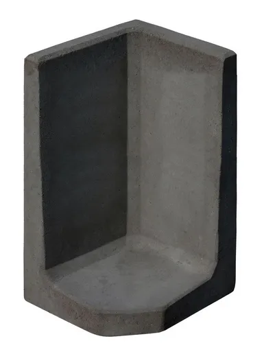 Diephaus Mauerstein L-STEIN-ECKE ANTHRAZIT 80/50/50/7 CM - Vielseitige L-Steine in Anthrazit für kreative Garten- und Landschaftsgestaltung. Ideal zur schnellen Verlegung und als stilvolle Begrenzung für Beete und Böschungen. Robuste Qualität für langanhaltende Schönheit.