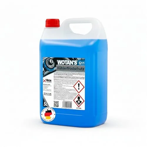 WWotan Solutions Wotan's 5L Kühlerfrostschutz G11 Gebrauchsfertig bis -35°C